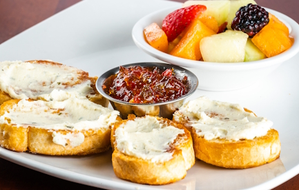 Boursin Cheese Toast and Jelly